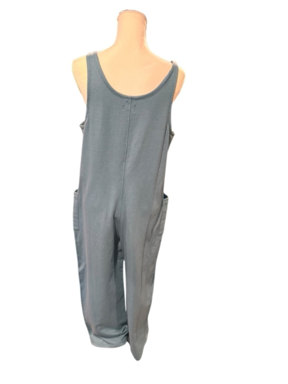Women's Patagonia ahnya Jumpsuit xl wetland Blue c26 - Picture 2 of 3